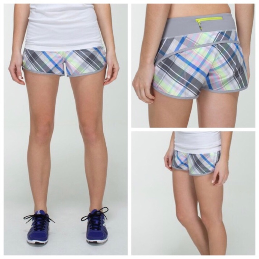 Lululemon speed shorts